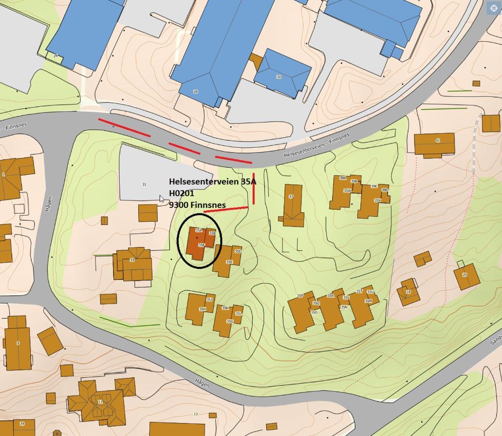 Veien Til Senja Apartment Финснес Екстериор снимка